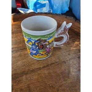 Vintage Collectible Peter Rabbit Coffee Mug W/ Bunny Handle Design Ceramic 92439